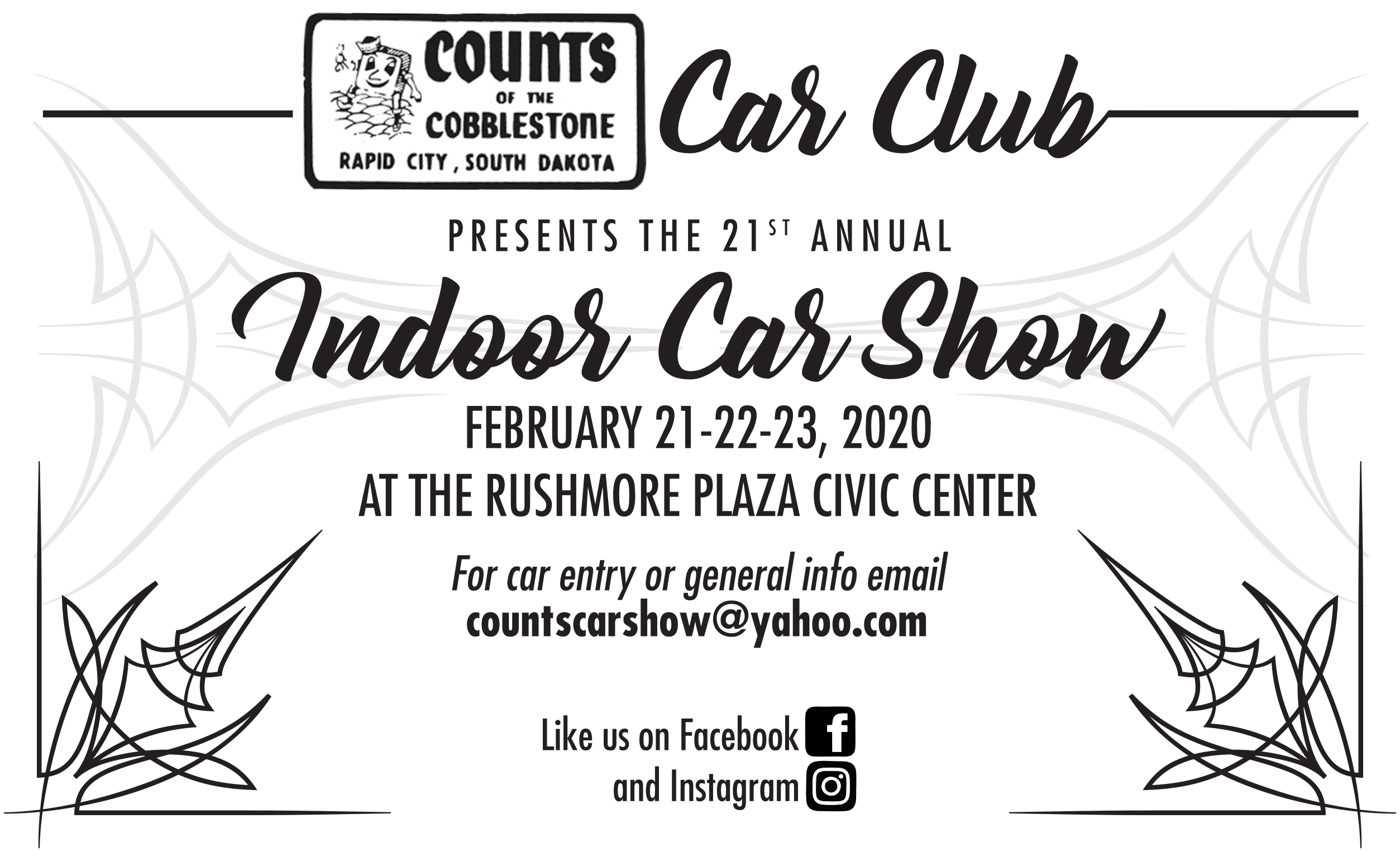 21st_Car_Show_bw_flyer 21st_Car_Show_bw_flyer
